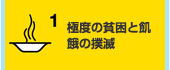 1.極度の貧困と飢餓の撲滅