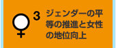 3.ジェンダーの平等の推進と女性の地位向上