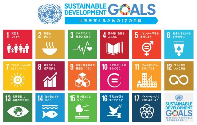 SDGs with UN logo