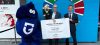 Gamba Osaka and UN representatives